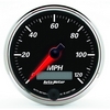 3-3/8" SPEEDOMETER, 0-120 MPH, DESIGNER BLACK II